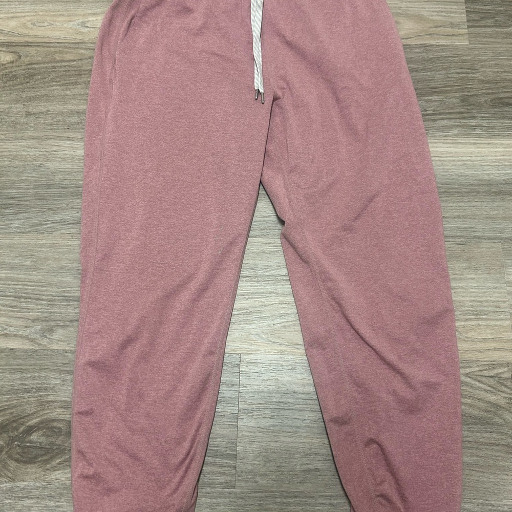 Vuori Rose Jogger Pants with Drawstring Waist - Picture 2 of 2
